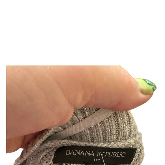 Banana Republic Women's Light Gray Cardigan - Picture 5 of 7